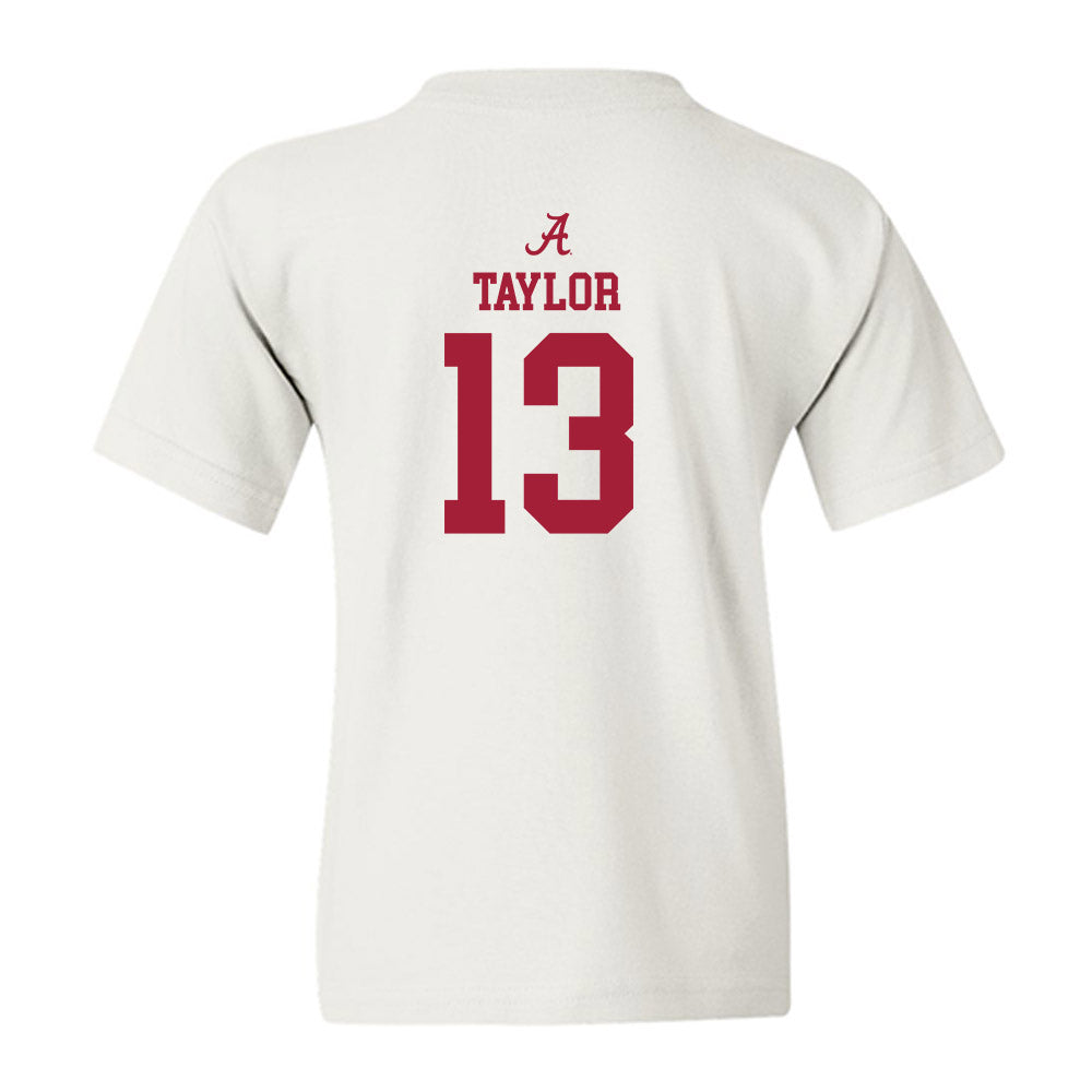 Alabama - NCAA Football : Ivan Taylor - Classic Shersey Youth T-Shirt-1