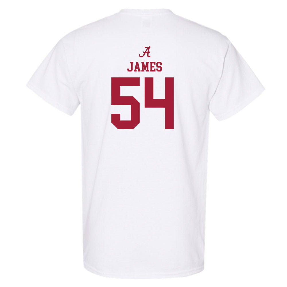 Alabama - NCAA Football : Jayvin James - Classic Shersey T-Shirt-1