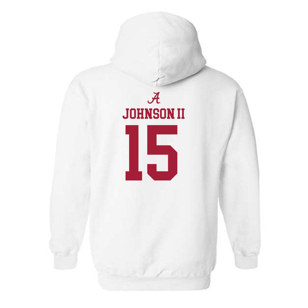 Alabama - NCAA Football : Duke Johnson II - Classic Shersey Hooded Sweatshirt-1