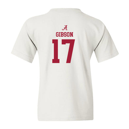 Alabama - NCAA Football : Zyan Gibson - Classic Shersey Youth T-Shirt-1