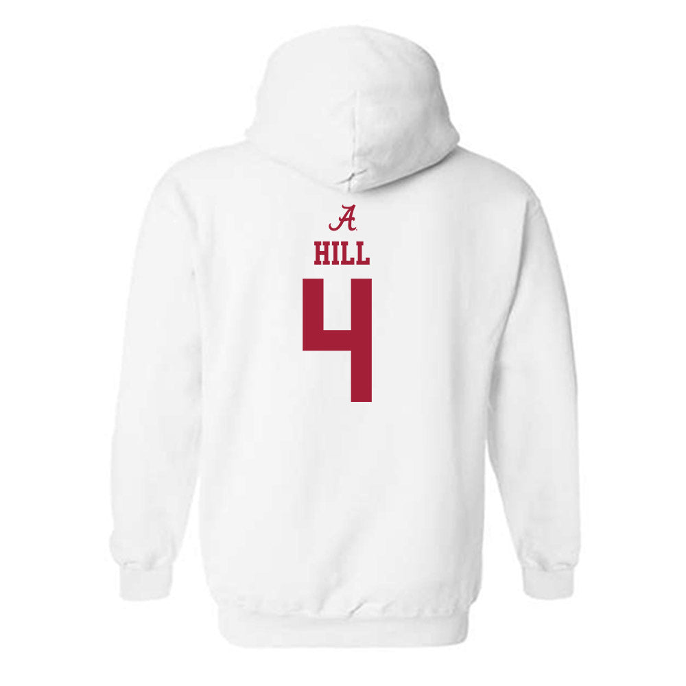 Alabama - NCAA Football : Daniel Hill - Classic Shersey Hooded Sweatshirt-1