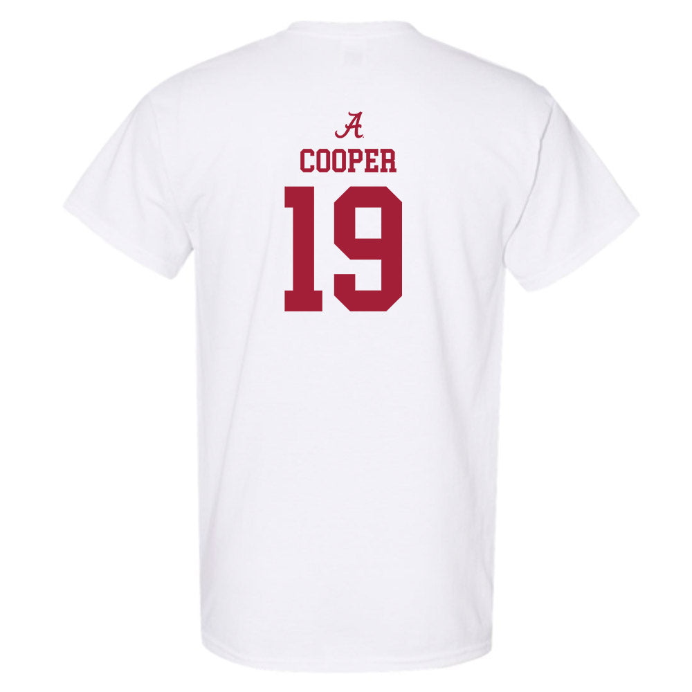 Alabama - NCAA Football : John Cooper - Classic Shersey T-Shirt-1