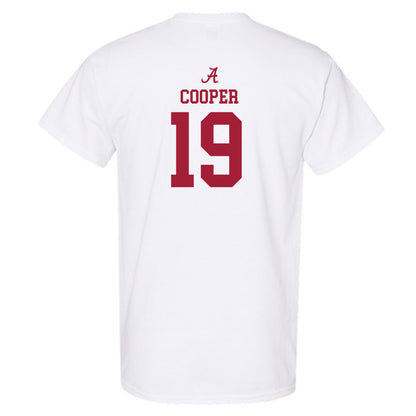 Alabama - NCAA Football : John Cooper - Classic Shersey T-Shirt-1