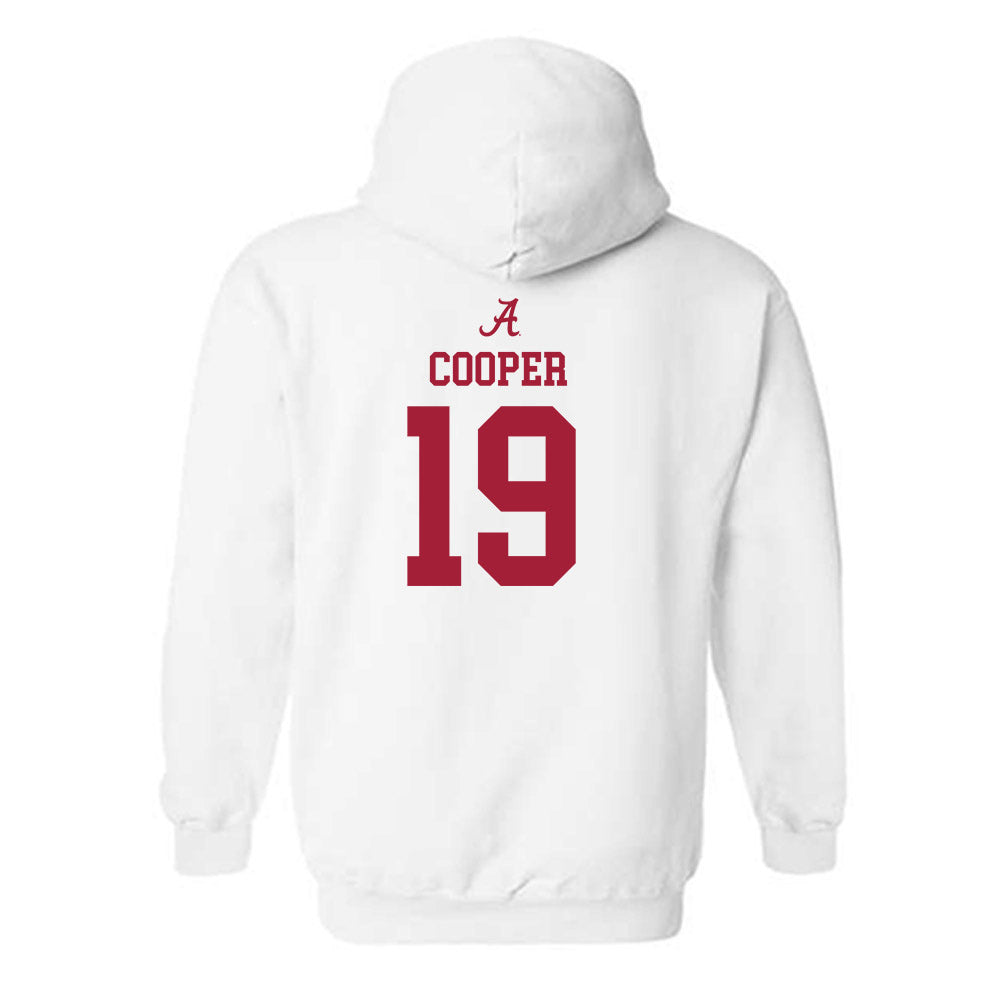 Alabama - NCAA Football : John Cooper - Classic Shersey Hooded Sweatshirt-1