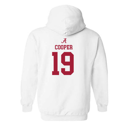 Alabama - NCAA Football : John Cooper - Classic Shersey Hooded Sweatshirt-1