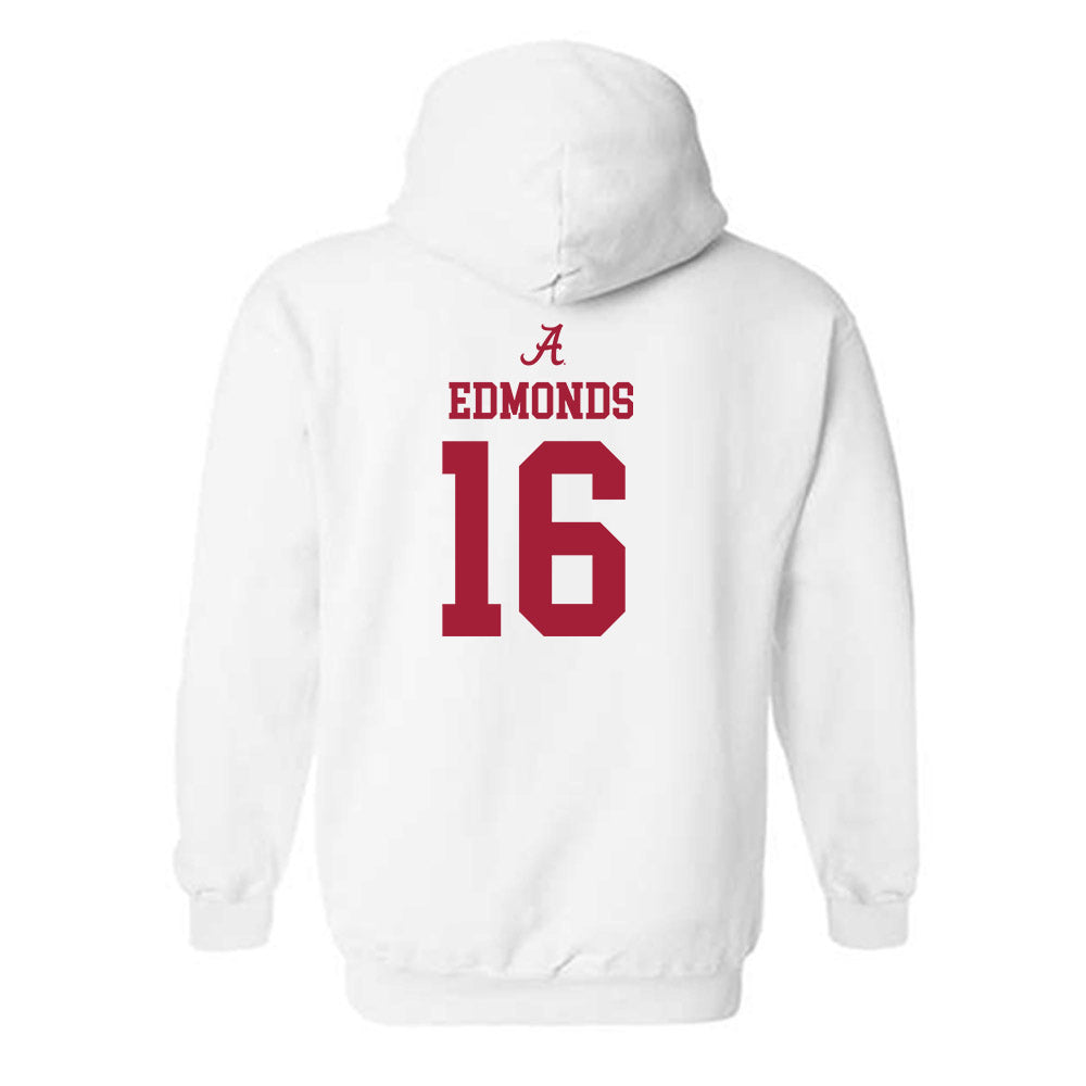 Alabama - NCAA Football : Jorden Edmonds - Classic Shersey Hooded Sweatshirt-1