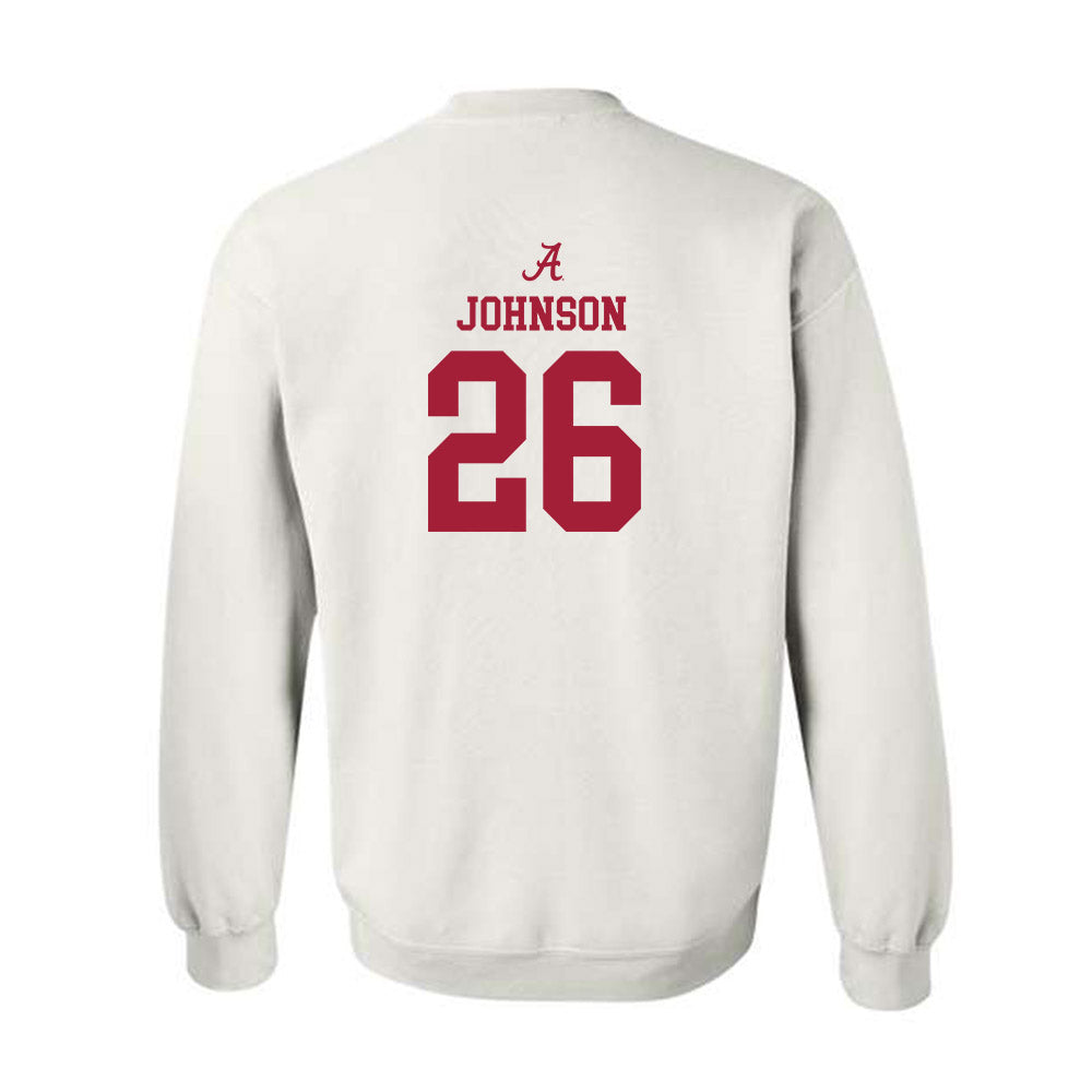 Alabama - NCAA Football : Mhari Johnson - Classic Shersey Crewneck Sweatshirt-1