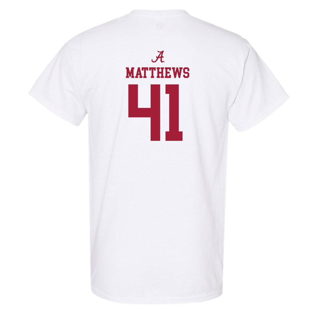 Alabama - NCAA Football : Jamarion Matthews - Classic Shersey T-Shirt-1