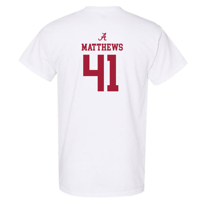 Alabama - NCAA Football : Jamarion Matthews - Classic Shersey T-Shirt-1