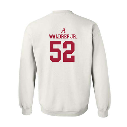 Alabama - NCAA Football : Mal Waldrep Jr. - Classic Shersey Crewneck Sweatshirt-1