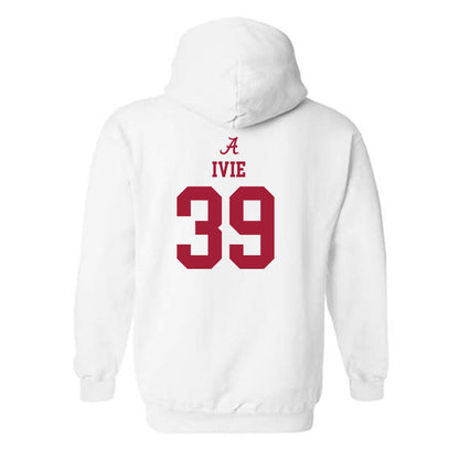 Alabama - NCAA Football : Jake Ivie - Classic Shersey Hooded Sweatshirt-1