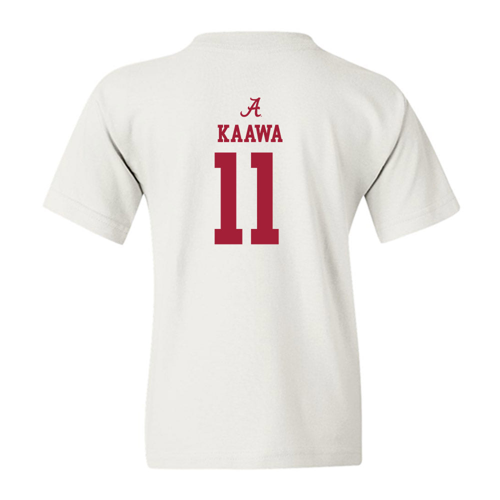Alabama - NCAA Football : Tayden-Evan Kaawa - Classic Shersey Youth T-Shirt-1