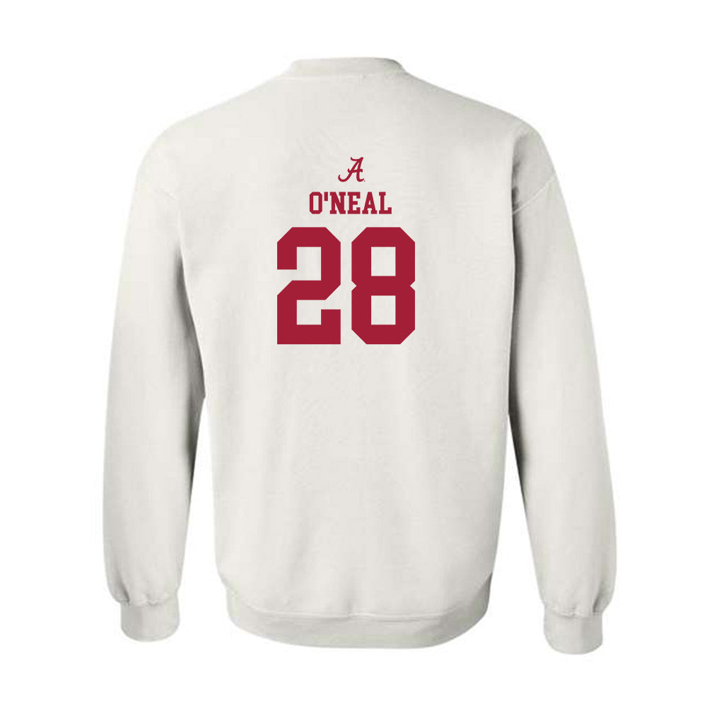 Alabama - NCAA Football : Carmelo O'Neal - Classic Shersey Crewneck Sweatshirt-1