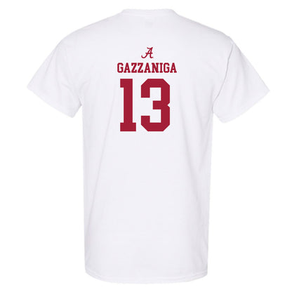 Alabama - NCAA Football : John Gazzaniga - Classic Shersey T-Shirt-1