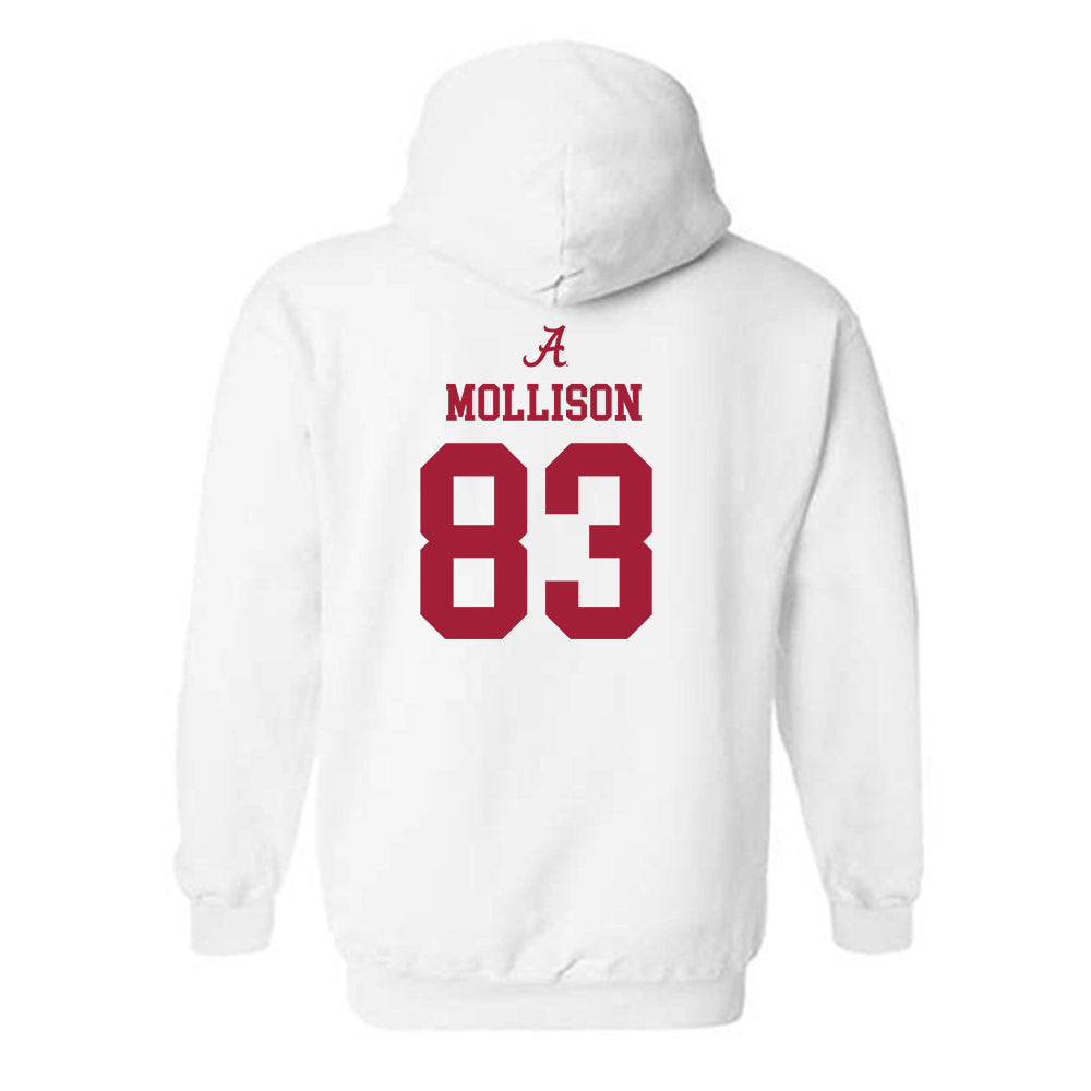 Alabama - NCAA Football : Cooper Mollison - Classic Shersey Hooded Sweatshirt-1