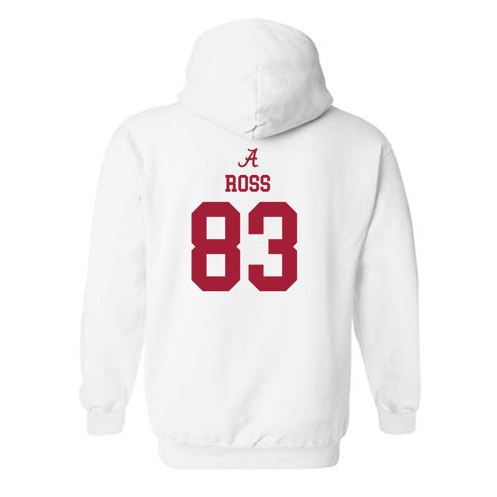 Alabama - NCAA Football : Warner Ross - Classic Shersey Hooded Sweatshirt-1