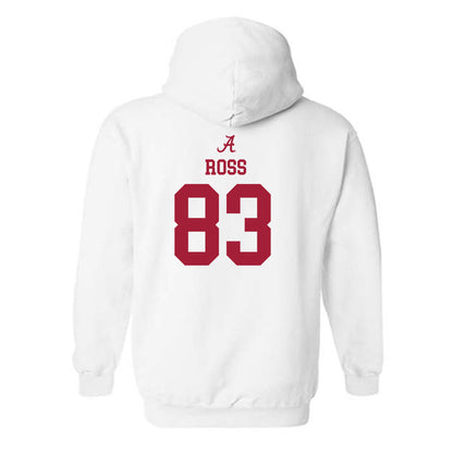 Alabama - NCAA Football : Warner Ross - Classic Shersey Hooded Sweatshirt-1