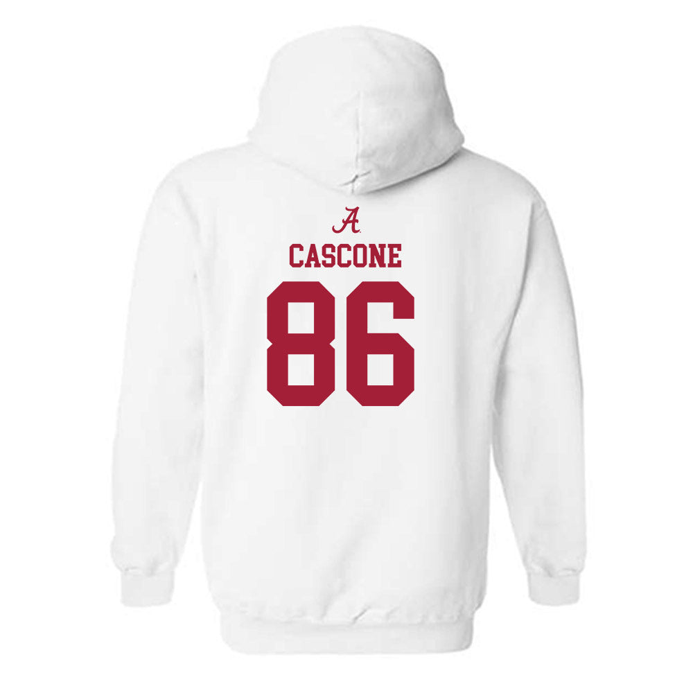Alabama - NCAA Football : Jude Cascone - Classic Shersey Hooded Sweatshirt-1