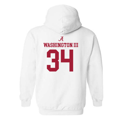 Alabama - NCAA Football : Jessie Washington III - Classic Shersey Hooded Sweatshirt-1