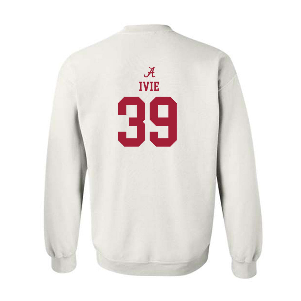 Alabama - NCAA Football : Jake Ivie - Classic Shersey Crewneck Sweatshirt-1