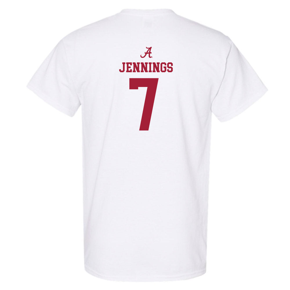 Alabama - NCAA Women's Basketball : Waiata Jennings - Classic Shersey T-Shirt-1