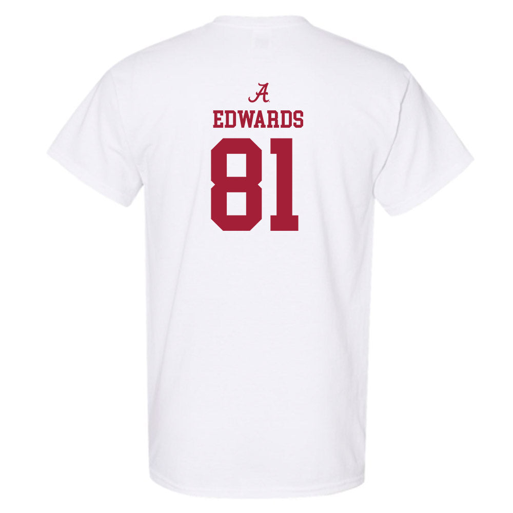 Alabama - NCAA Football : Kaleb Edwards - Classic Shersey T-Shirt-1