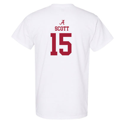 Alabama - NCAA Women's Basketball : Ta'Mia Scott - Classic Shersey T-Shirt-1
