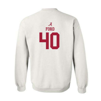 Alabama - NCAA Football : Josh Ford - Classic Shersey Crewneck Sweatshirt-1