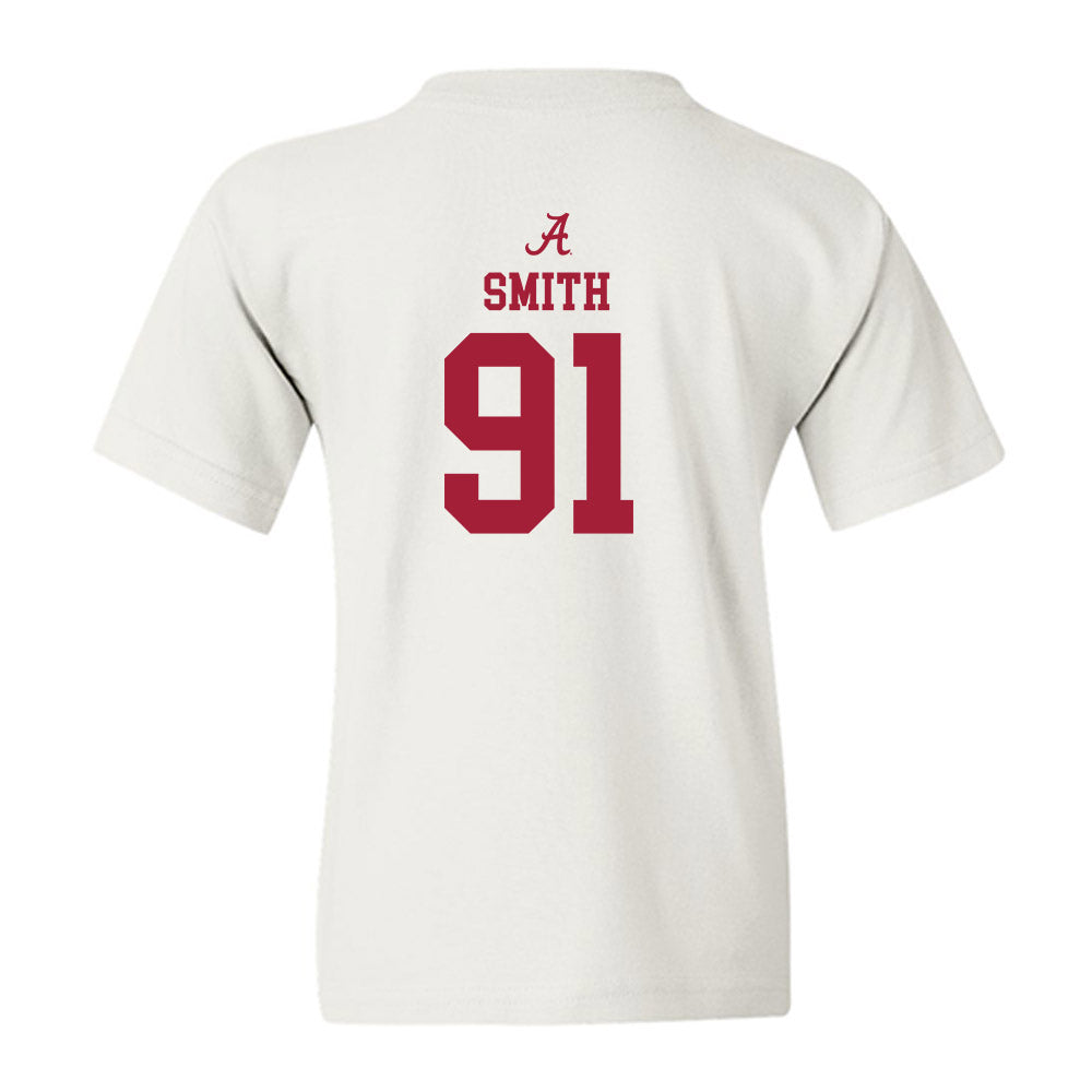 Alabama - NCAA Football : Caleb Smith - Classic Shersey Youth T-Shirt-1