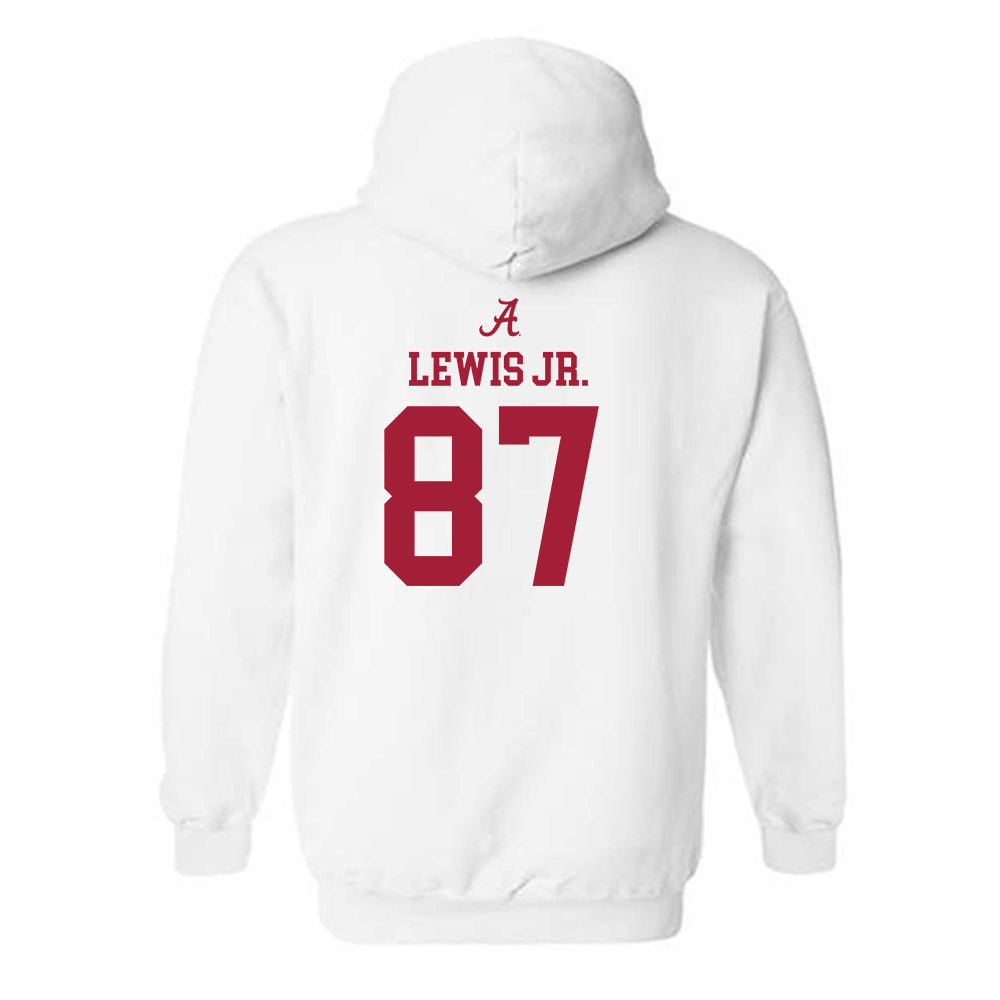Alabama - NCAA Football : Danny Lewis Jr. - Classic Shersey Hooded Sweatshirt-1