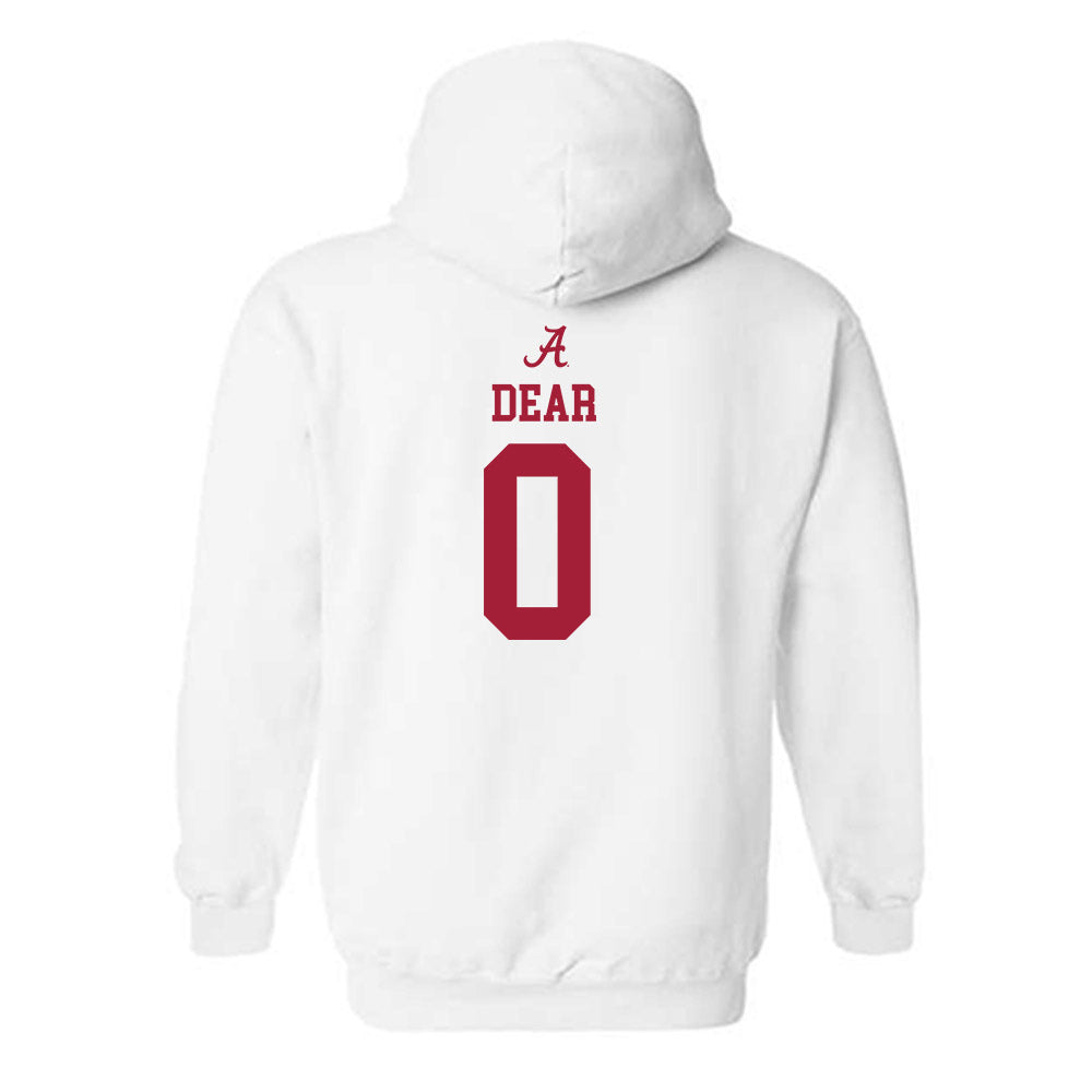 Alabama - NCAA Football : AK Dear - Classic Shersey Hooded Sweatshirt-1