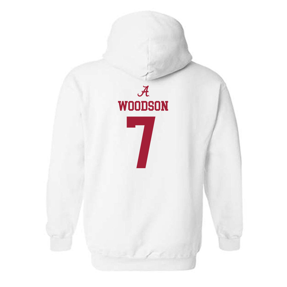 Alabama - NCAA Football : Caleb Woodson - Classic Shersey Hooded Sweatshirt-1