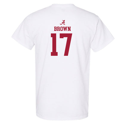 Alabama - NCAA Football : Trae'shawn Brown - Classic Shersey T-Shirt-1