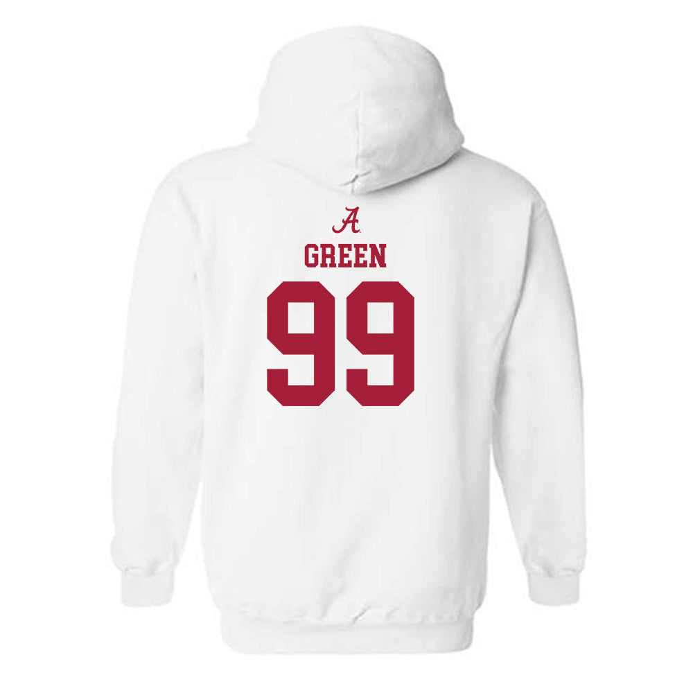 Alabama - NCAA Football : Terrance Green - Classic Shersey Hooded Sweatshirt-1