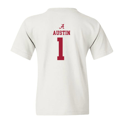 Alabama - NCAA Women's Basketball : Ace Austin - Classic Shersey Youth T-Shirt-1