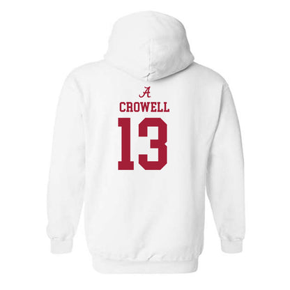 Alabama - NCAA Football : EJ Crowell - Classic Shersey Hooded Sweatshirt-1