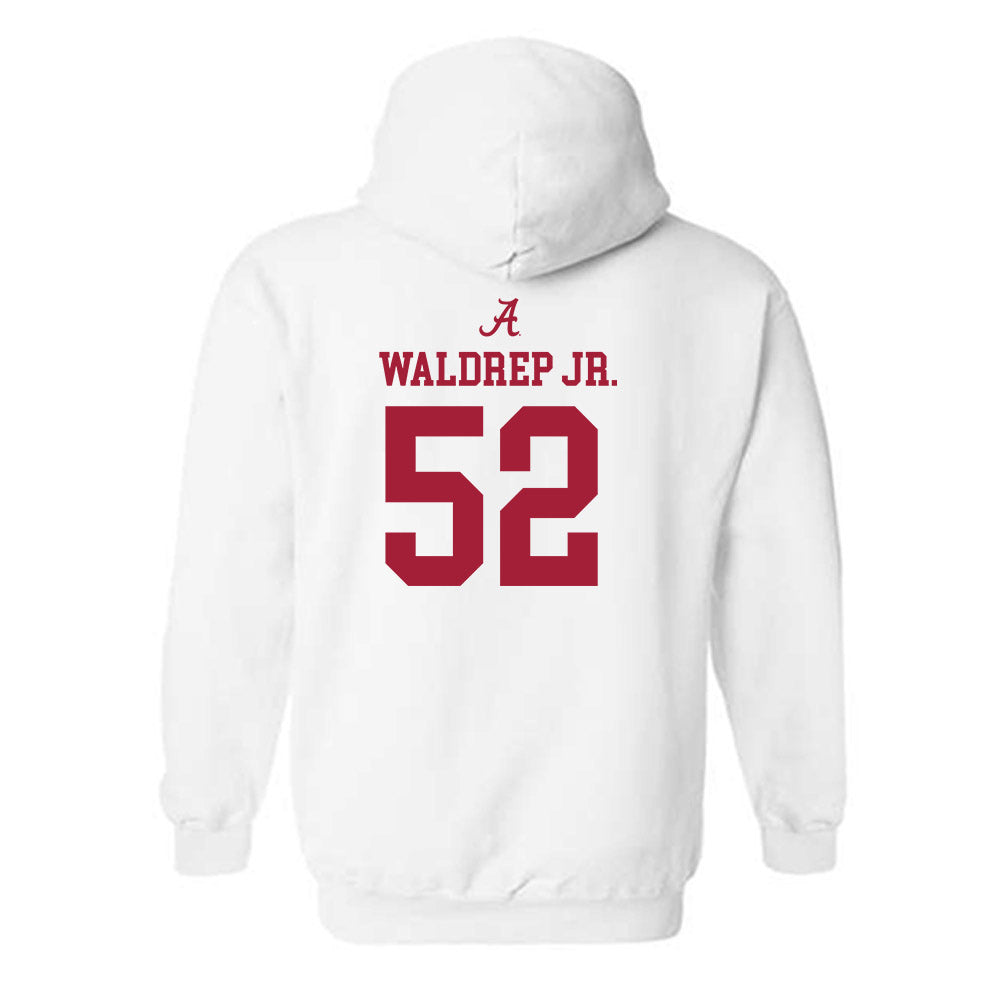 Alabama - NCAA Football : Mal Waldrep Jr. - Classic Shersey Hooded Sweatshirt-1