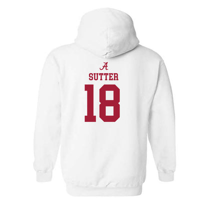Alabama - NCAA Football : Mack Sutter - Classic Shersey Hooded Sweatshirt-1
