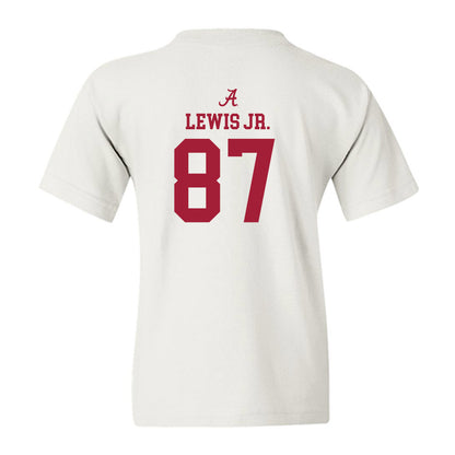 Alabama - NCAA Football : Danny Lewis Jr. - Classic Shersey Youth T-Shirt-1