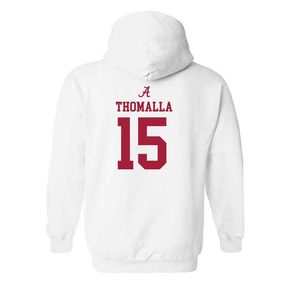 Alabama - NCAA Football : Jett Thomalla - Classic Shersey Hooded Sweatshirt-1