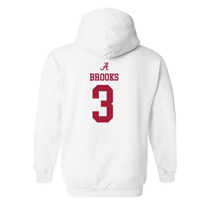 Alabama - NCAA Football : Lotzeir Brooks - Classic Shersey Hooded Sweatshirt-1