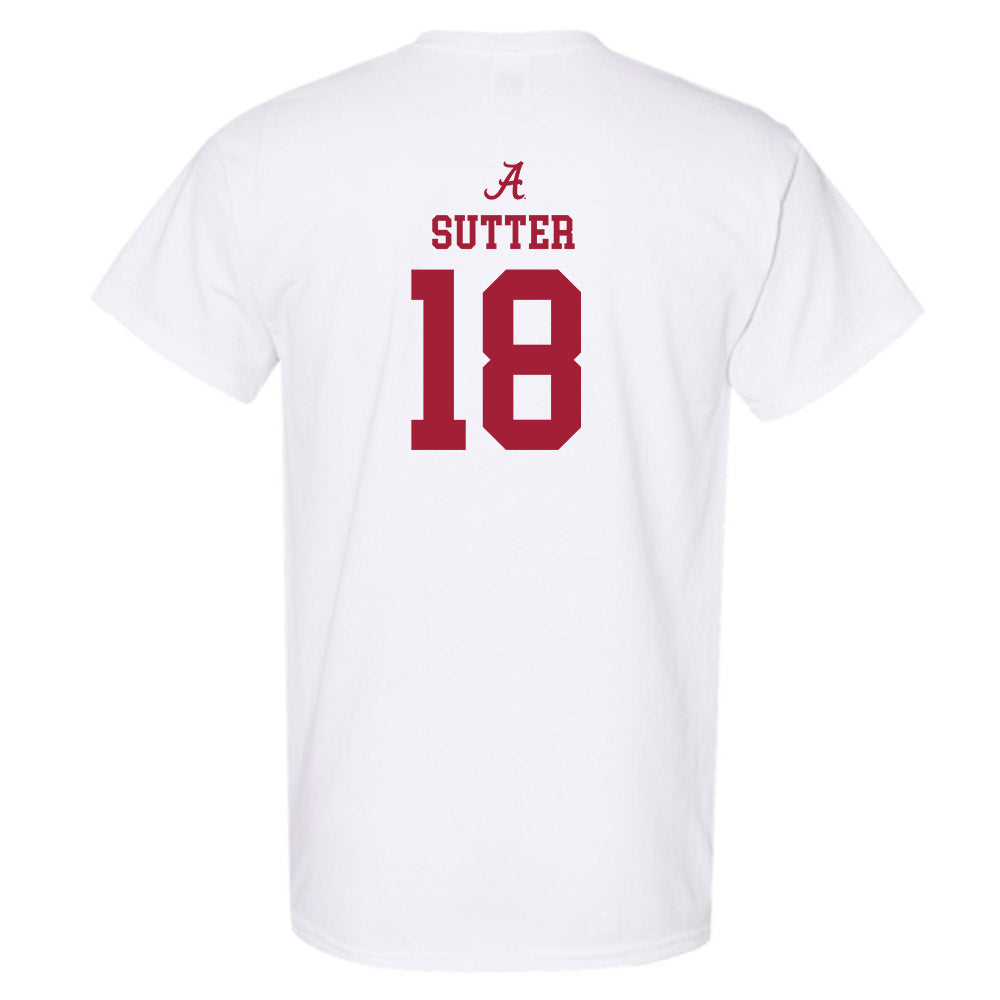 Alabama - NCAA Football : Mack Sutter - Classic Shersey T-Shirt-1