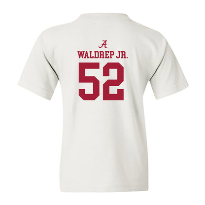 Alabama - NCAA Football : Mal Waldrep Jr. - Classic Shersey Youth T-Shirt-1