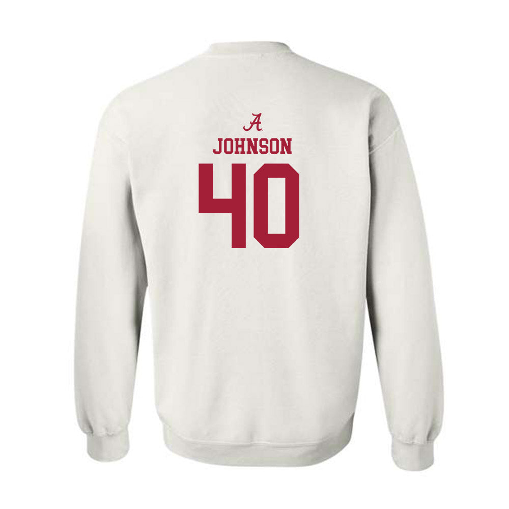 Alabama - NCAA Football : Grant Johnson - Classic Shersey Crewneck Sweatshirt-1