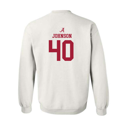 Alabama - NCAA Football : Grant Johnson - Classic Shersey Crewneck Sweatshirt-1