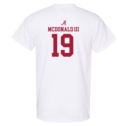 Alabama - NCAA Football : Chuck McDonald III - Classic Shersey T-Shirt-1