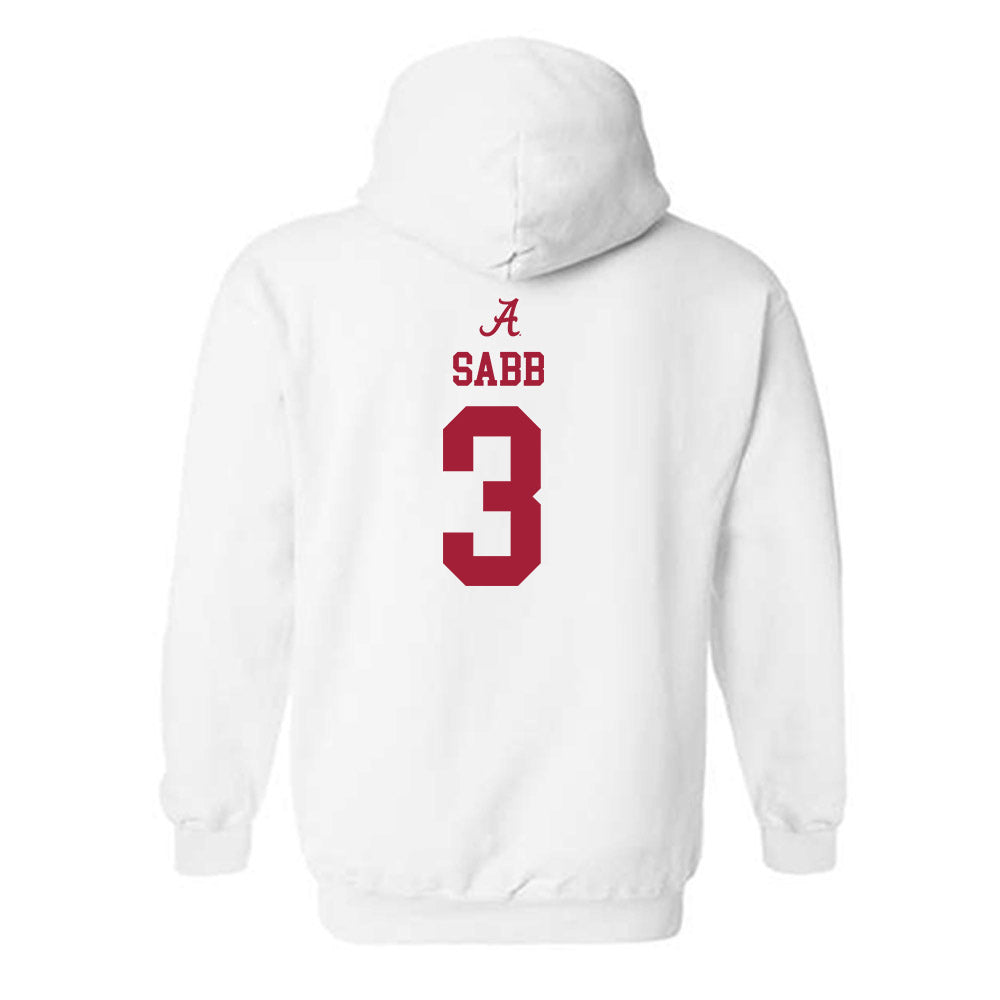 Alabama - NCAA Football : Keon Sabb - Classic Shersey Hooded Sweatshirt-1