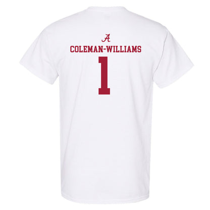 Alabama - NCAA Football : Ryan Coleman-Williams - Classic Shersey T-Shirt-1