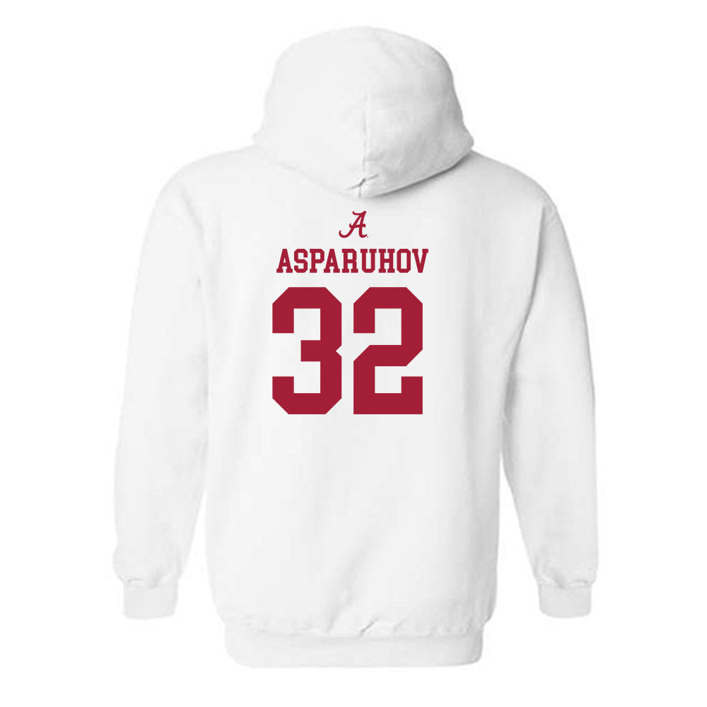 Alabama - NCAA Football : Alex Asparuhov - Classic Shersey Hooded Sweatshirt-1