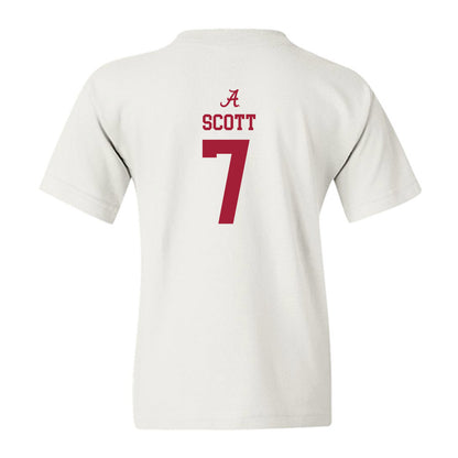 Alabama - NCAA Football : Rico Scott - Classic Shersey Youth T-Shirt-1